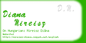 diana mireisz business card
